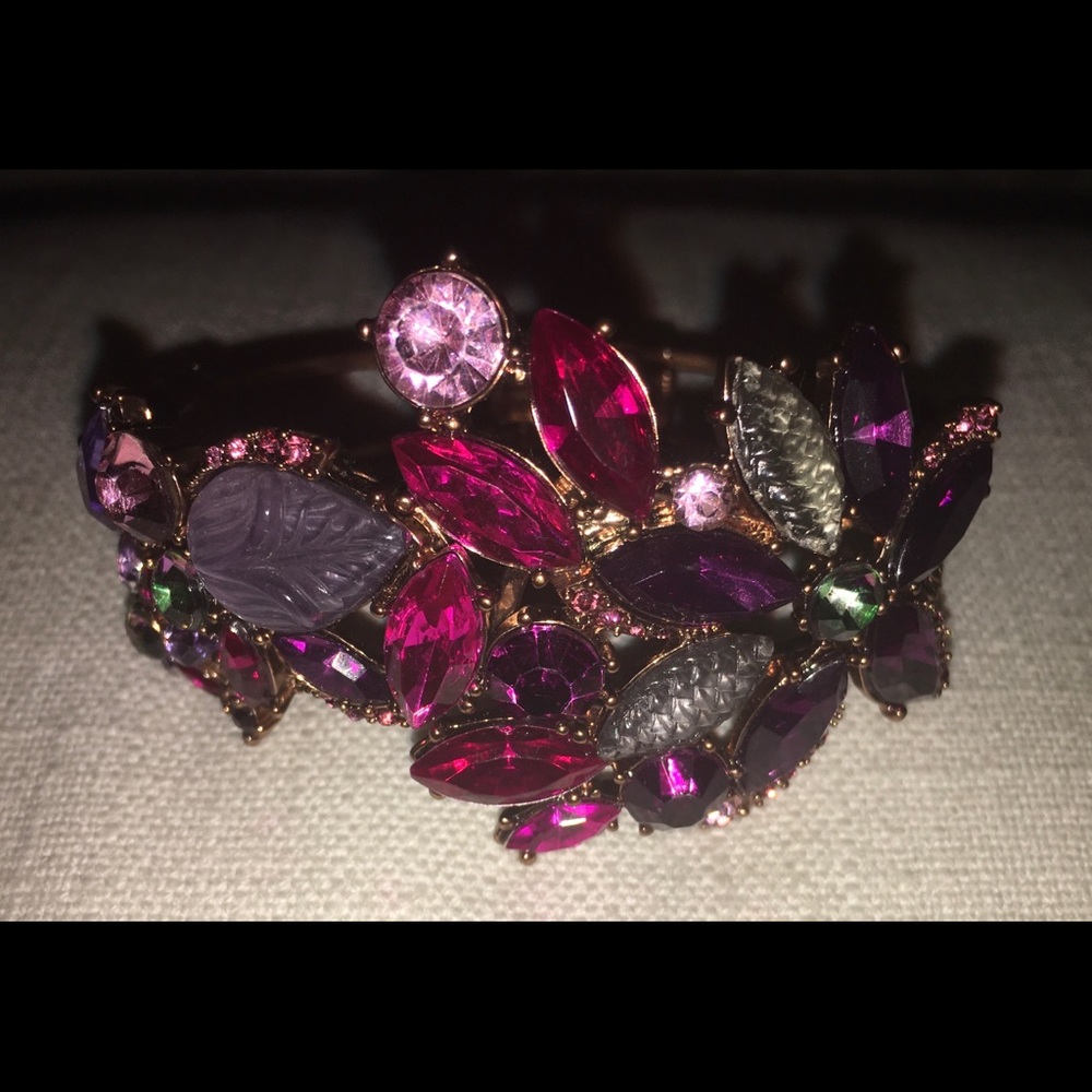 Colorful Betsey Johnson Multi Stone Bracelet!